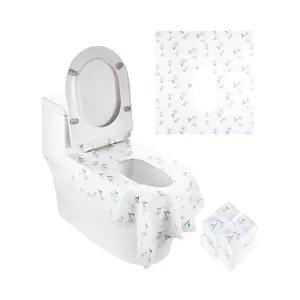 VEVOR Toilet Seat Covers Disposable, 4 Pack Extra Large Waterproof Potty Cover, 20 Pieces Portable Disposable Potty Training Toilet Seat Covers, for Adult, Kids, Travel, Public Restroom & Airplane