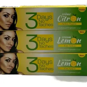 3 No Days No Taches Lemon Cream 3 tubes