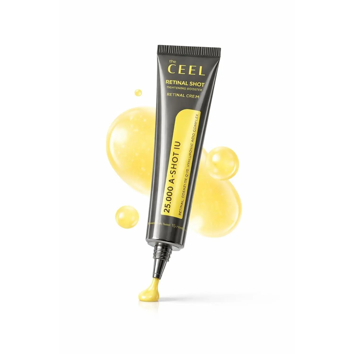 The Ceel Retinal 0.1% Cream – Anti-Aging Retinal Shot with 7X Hyaluronic Acid & CoQ10 – Firming, Wrinkle Smoothing & Skin Renewal Treatment – Pore Minimizer & Hydrating Face Cream – 15ml