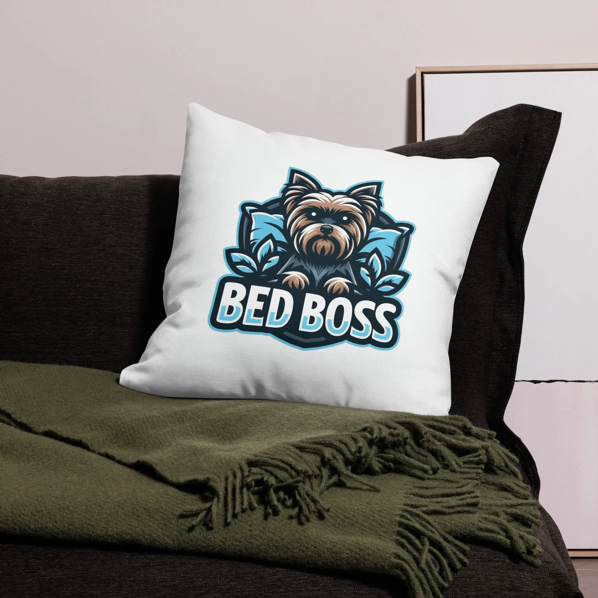 BED BOSS Yorkie, Yorkshire Premium Pillow Case