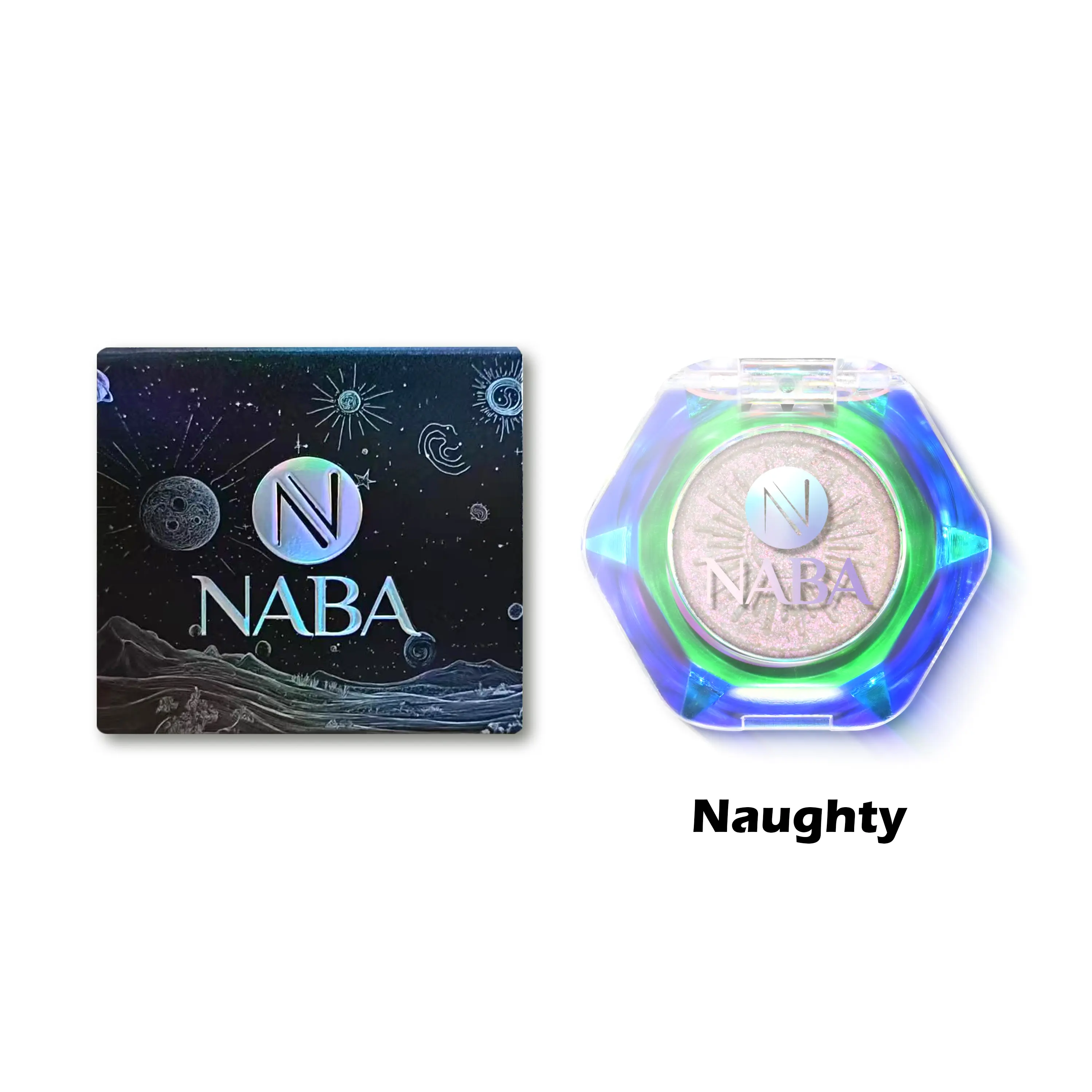 Multichrome  Prismatic Eyeshadow Naughty