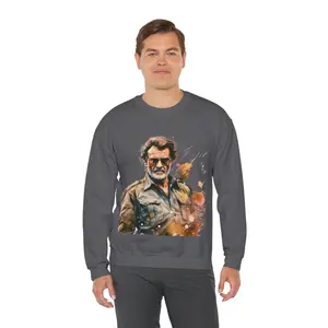 Rajinikanth l Tollywood l Kollywood l Super Star Rajni l Indian Actor l Unisex Heavy Blend™ Crewneck Sweatshirt