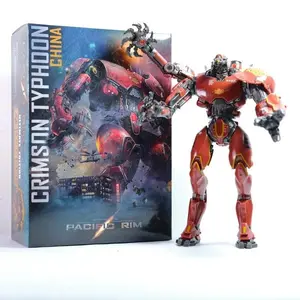 Pacific Rim Anime Figure Deluxe Light Edition Crimson Typhoon Light Action Figures Decoration Christmas Gift For Kids Toys