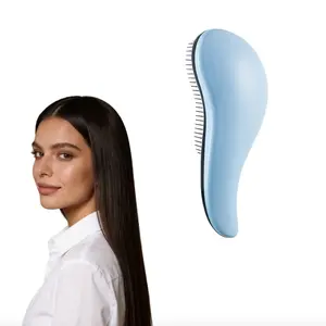 Anti-Static Smooth Hair Comb with Magic Handle, Deconstruct and Massage for All Hair Types, Salon Quality Styling Tool
