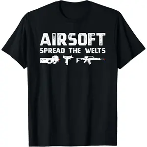 Airsoft Shirt, Airsofter Spread Welts Airsofting Tee Gift T-Shirt,Made in USA