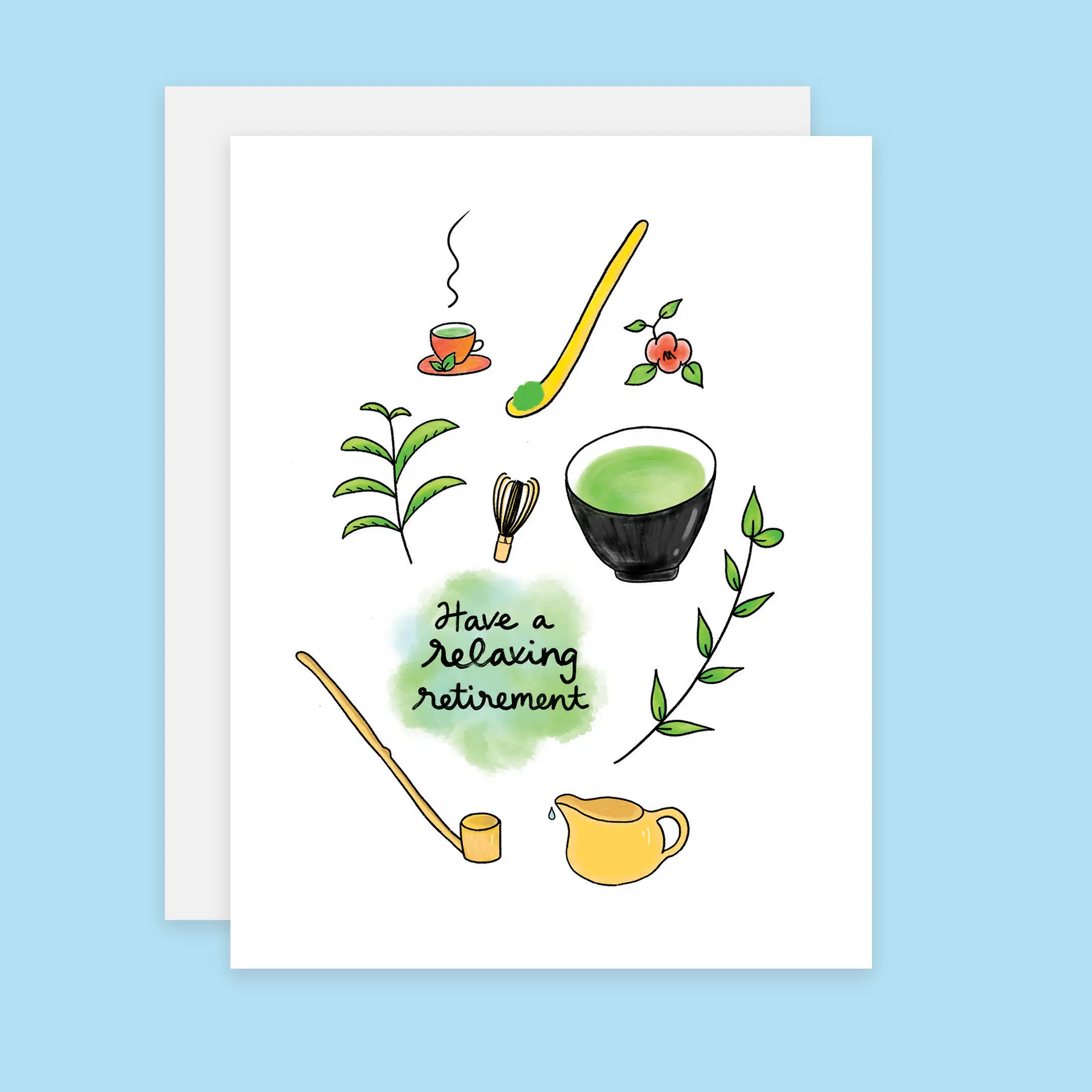 Relaxing Retirement Card