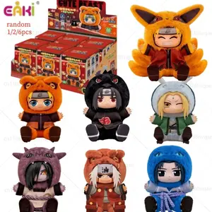 Original Eaki Naruto Uzumaki Naruto Blind Box Shippuden Beast Party Series Plush Doll Anime Characters Are Cute Toys Gift