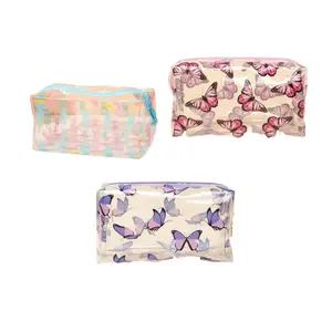 Printed Transparent Makeup Bag
