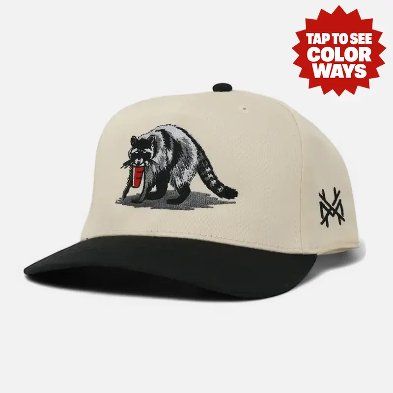 Trash Panda Embroidered Trucker Hat