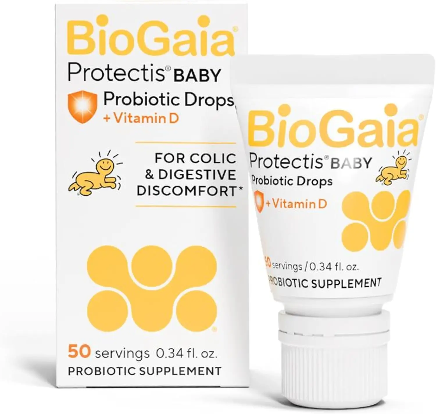BioGaia Protectis Baby Probiotic Drops , 50 Servings (0.34 fl oz) BioGaia Protectis Baby Probiotic Drops , 50 Servings (0.34 fl oz)