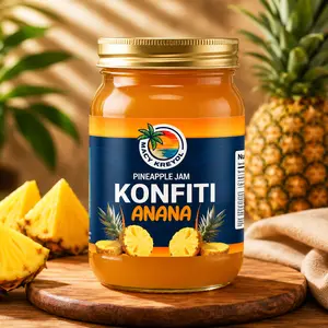 MacyKreyol Konfiti Anana – Haitian Pineapple Jam
