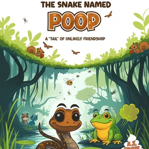The Snake Named Poop: A Tail of Unlikely Friendship - A Hilarious Kids Book Ages 3-10 with an Important Lesson, Perfect for Bedtime and Early Reading