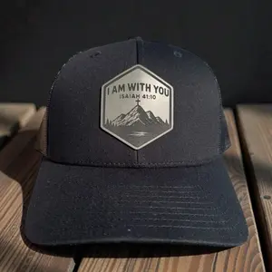 I AM WITH YOU – ISAIAH 41:10 | Christian Mountain Patch Hat