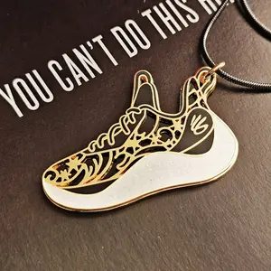 Basketball Necklace Sneakers Necklace Sports Fans Gift Sneaker Charm Jewelry