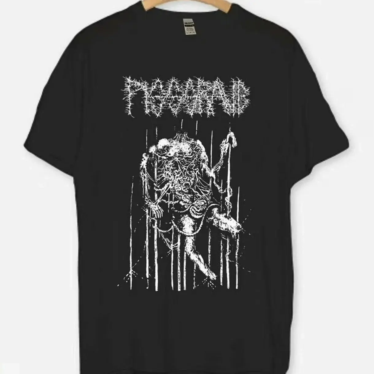 Pissgraveee Music Band Black Cotton Graphic Unisex T-Shirt S-5XL P3698 0