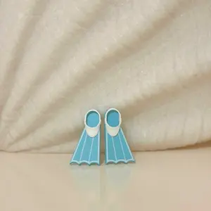 Snorkel Flipper Figurine Accessory for Sonny Angel and other Fun Miniatures