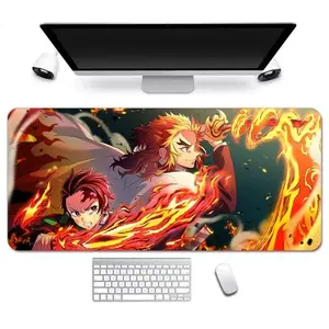 [ SALE UP 45% ] Anime Desk Mat Aesthetic Gaming Mousepad Long Desk Pad Birthday Gift Idea