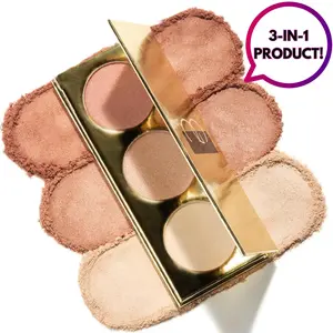 Starlet Face Trio Palettes - 3-In-1 Complexion Powders