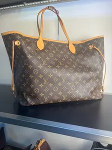 Pre-owned Monogram Canvas Shoulder Bags Louis Vuitton Brown PVC Neverfull GM Shoulder Bag M40157 (V01280430PD)