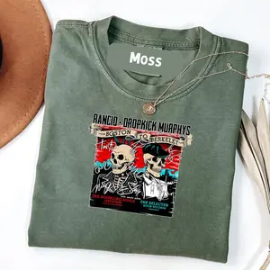 Comfort Colors Vintage Rancids Dropkicks Art Murphys Band Lenged T-Shirt