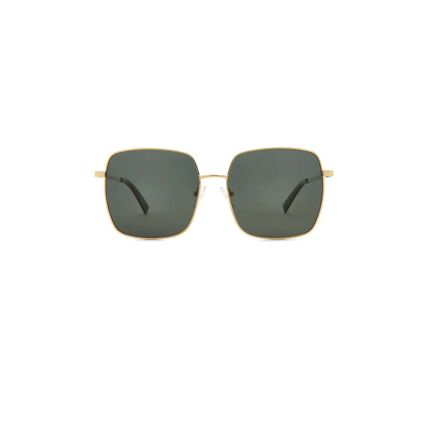 Le Specs The Cherished Sunglasses in Gold & Khaki Mono