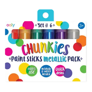 Chunkies Paint Sticks - Metallic - Set of 6