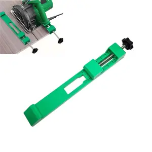 Precision Circular Saw Guide Rail Base, Adjustable Plastic Electric Circular Saw Positioning Clamp for Woodworking Cutting and Milling Tasks