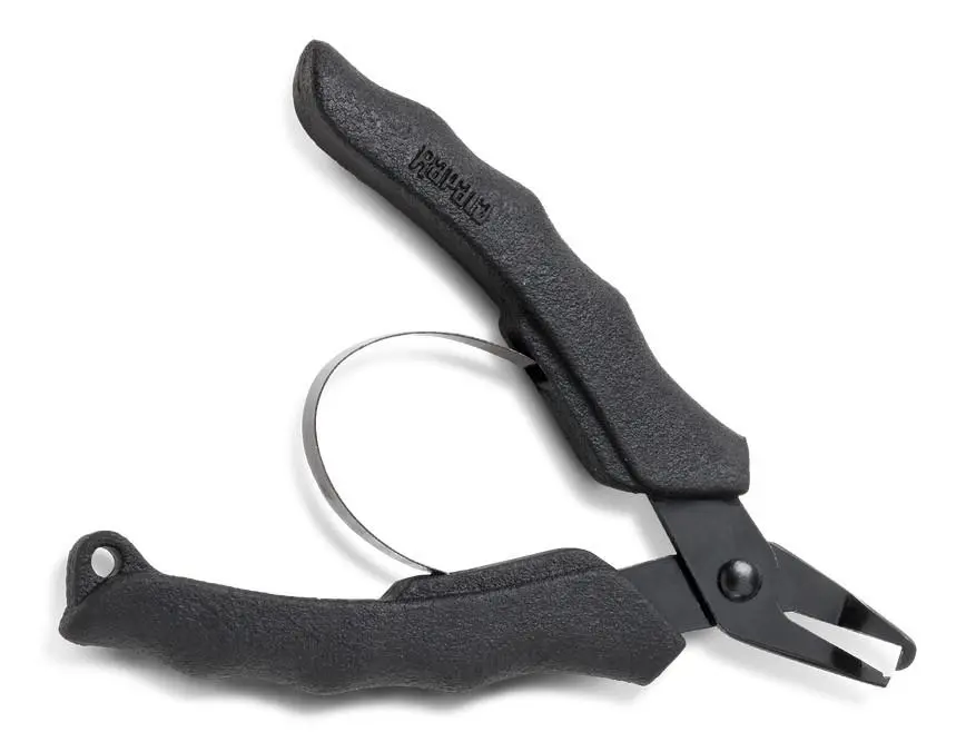 Rapala Mini Split Ring Pliers, Removable Design with Enhanced Leverage, Ideal for Lanyard Attachment and Lure Split Ring Replace Tasks