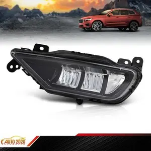 Left Side Front Bumper Fog Light Fog Lamp Fit For 2016-2024 Volvo XC60 XC90