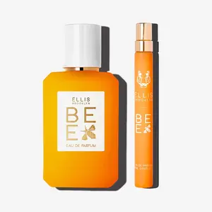 ELLIS BROOKLYN BEE Eau De Parfum Fragrance Duo - 50ml & 10ml Travel Spray - Warm Spicy Scent
