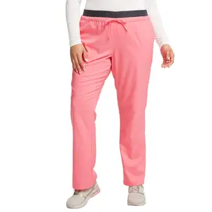 Cherokee WW Revolution Mid Rise Tapered Leg Drawstring Pant