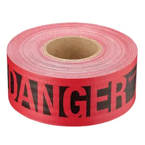 Milwaukee 173-RDT Empire Presco 3" x 500' Reinforced Red Danger Tape