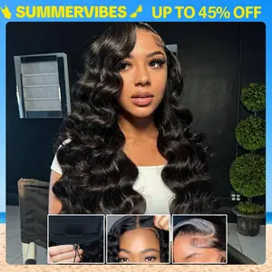 [New in] STERLY 200% Density Burgundy / Black Color 7x6 Glueless Deep / Body Wave Wig with Drawstring Burmese Curly One-Step Glueless Wig 100% Human Hair Wig Natural Color Kinky Curly Ready to Wear Wig #Summervibes #tiktokshopmemorialday