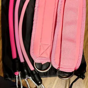 Ankle Resistance Bands w/ Padded Cuffs – Adjustable Glute & Leg Bands for Booty Kickbacks, Home/Gym/Outdoor Calisthenics + Women’s Gift