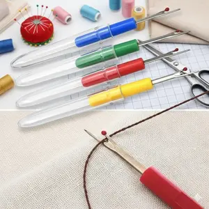 Professional Multi-Slip Grip Seam Ripper: Durable Stitch Remover & DIY Fabric Cutting Tool, Sharp Sewing Scissors & Must-Have Home Tailoring Accessory for Easy Crafting.