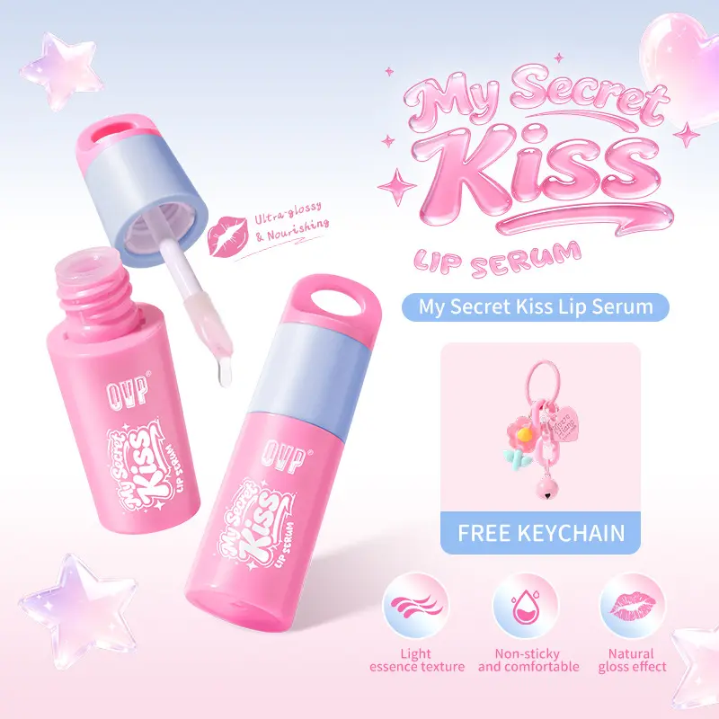 Moisturizing Lip Essence Serum, Hydrating Non-Sticky Lip Care Balm, Relieves Dryness, Long-Lasting Nourishment, Quick-Absorbing Essence Texture, Fades Lip Lines for Soft Glossy Lips