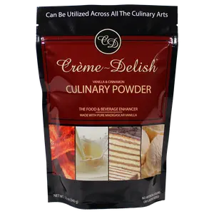 CREME-DELISH Culinary Powder - Versatile Flavor Enhancer for Various Sweet or Savory Dishes - Ideal for Cooking, Baking, Beverages and More!