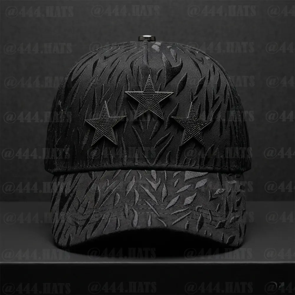 BARBAS x CT BLACK TOTAL BLACK EDITION ROCKSTAR CUSTOM [HAT ONLY] SOLO GORRA G5 NFC FUNCIONAL GORRA