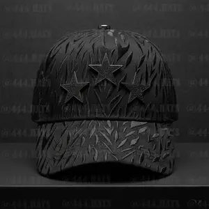 BARBAS x CT BLACK TOTAL BLACK EDITION ROCKSTAR CUSTOM [HAT ONLY] SOLO GORRA G5 NFC FUNCIONAL GORRA