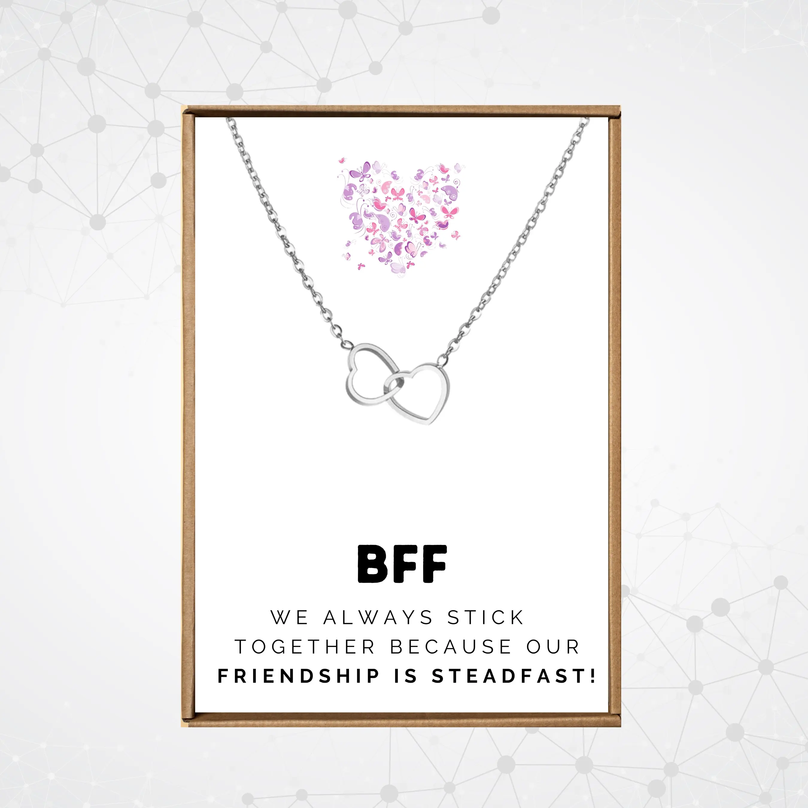 Bff necklace for girls, Friendship gifts for women, Best friends forever jewelry