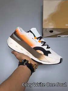 Highly Breathable Lace-Up Performance Sneakers | Max Airflow Sweat-Evaporating Knit Material | Wear Resistant Patterned Hollow Tread Sole | Matches Long Distance Running & Light Gym Fitness Workouts