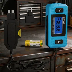 20A 48V Automotive Circuit Fault Probe Tester 2-in-1 Wire Tracer Short Finder with LED Display Car Relay Fuse Checker Diagnostic Tool