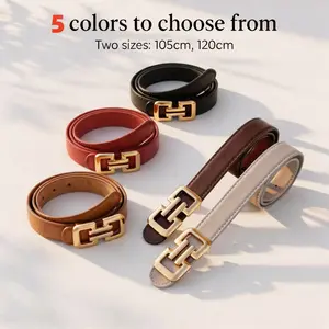 Fashionable Women's Belt, Casual Loose Design, Multifunctional All-Season Accessory, Fits Jeans & Suits, Korean Style