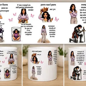 Taza personalizada!!! Sonreia por fuera para no preocupar.