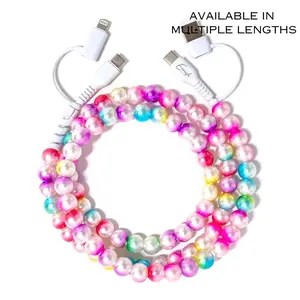 Beaded Phone Charger Unicorn