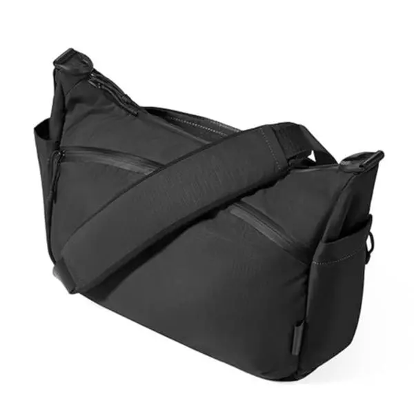 ALPAKA Flight Satchel 11L Messenger Crossbody Bag | Fits 12.9-inch Tablet, YKK AquaGuard Zipper, Internal Water Bottle Pocket, Weatherproof Fabirc