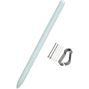 Galaxy Tablet S9 FE S Pen for  Galaxy Tab S9 FE S9 FE Plus Stylus Pen Replacement + 5 Tips for  Galaxy Tab S9 FE S9 S9 Plus S9 Ultra Stylus S Pen (Mint)