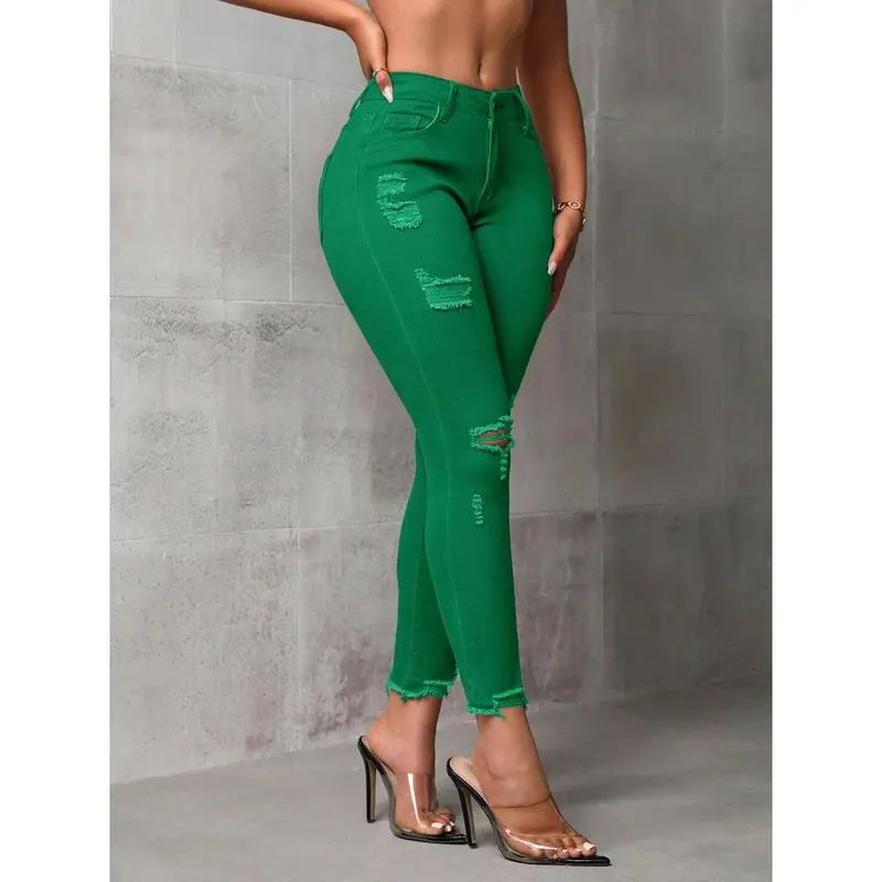 SHEIN SXY Simple Fashion Casual Denim Jeans, Everyday Wear