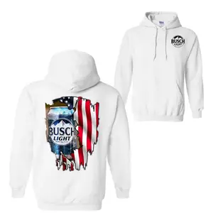 Busch Light Logo Flag Hoodie Sweatshirt T-Shirt, Unisex Shirt For Men, For Women