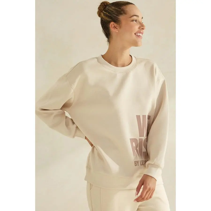 Women's We Rise Ultra Comfy Pullover Sweatshirt